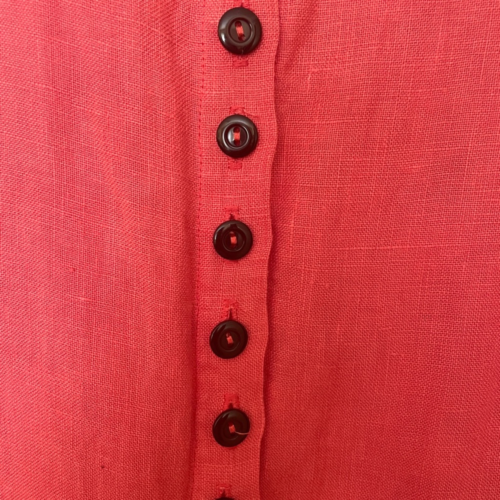 Willow size small/m linen blouse/ summer jacket - Picture 3 of 8